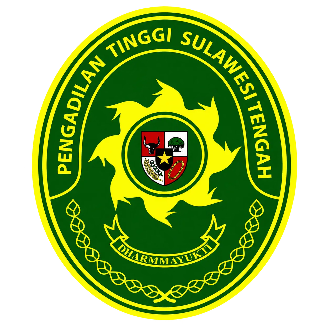 Logo Pengadilan Tinggi Sulawesi Tengah